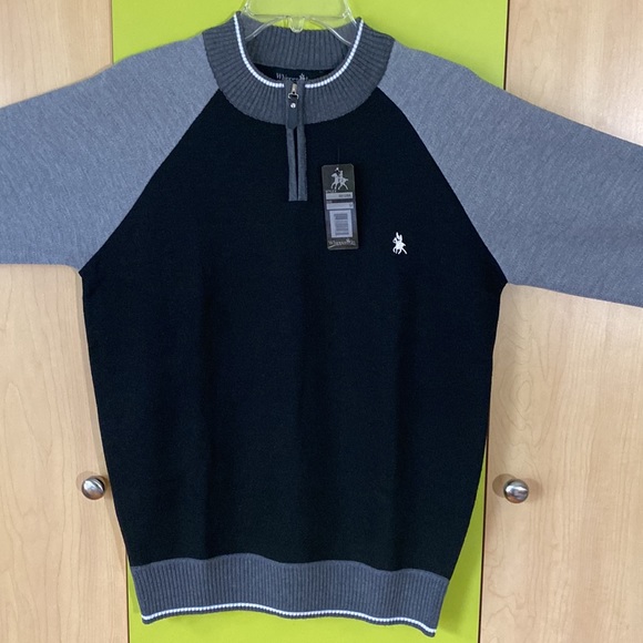 Men's 1/4 Zip Sweater - Picture 2 of 9